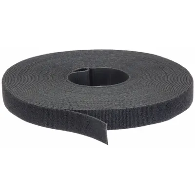 VELCRO BRAND Hook-and-Loop Cable Tie Roll: 75 ft Lg, 1.5 in Wd, 50 lb Tensile Strength - Cut to Length Hook-and-Loop Cable Tie Rolls