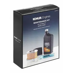 This KOHLER maintenance kit is designed for routine servicing of compatible engines, including those with manufacturer number SH265-0021. The kit includes essential replacement parts to support engine upkeep in outdoor power equipment such as generators, pumps, and material handling machinery.