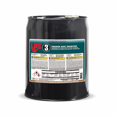 LPS Rust Inhibitor: Wet Lubricant Film, Medium, Medium, 5 gal Container Size - LPS Corrosion Inhibitor