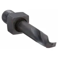 ROCKY MOUNTAIN TWIST Threaded Shank Drill Bit: 3/16", 13/32" Overall Lg, Black Oxide Cobalt (MPN 953CO3/16VS)