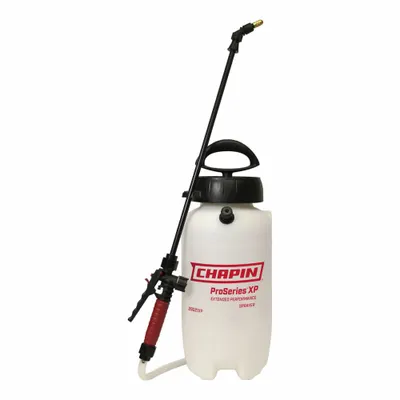 CHAPIN Handheld Sprayer: Spot, 2 gal Tank, Poly Tank, 25 ft Max Spray Distance - Lawn, Garden & Agriculture Sprayers