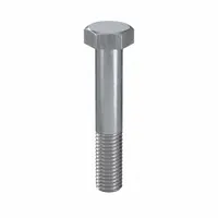 Hex Head Cap Screw: Steel, Class 8.8, Zinc Plated, M14, Metric, 80 mm lg, Partially Threaded, 25 PK (MPN HF08140800-025P1)