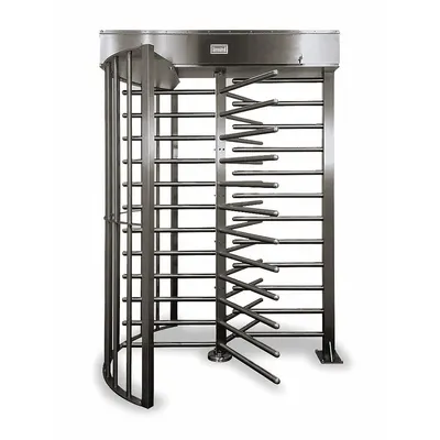 TURNSTILE Hi Gate Turnstile: 2-Way, Full Ht Gate, Mechanical, 90 in Overall Ht - Two-Way Turnstiles