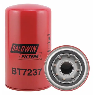 BALDWIN FILTERS Oil Filter: M27 x 2.0 Thread Size, 6 5/8 in Overall Ht, 3 11/16 in Outside Dia - Spin-On Oil Filters