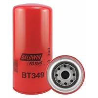 BALDWIN FILTERS Oil Filter: BT349, 1-12 Thread Size, 9 1/8 in Overall Ht, 4 1/4 in Outside Dia, Oil