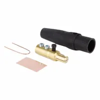 Series Taper Nose Cam: Male, Black, 600V AC/600V DC, 400 A, Double Set Screw Termination, 16 Series (MPN 16D24-4UE)