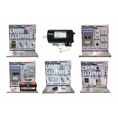 LEARNLAB Training System Kit: Classroom Vocational Training Set with Allen Bradley and LOTO - Classroom Training Sets