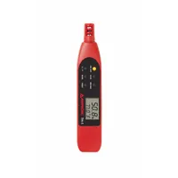 The AMPROBE TH-1 is a handheld meter that measures ambient temperature, dew point, relative humidity, and wet bulb temperature. It is used for spot-checking environmental conditions in HVAC, industrial, and commercial settings. This device does not include data logging