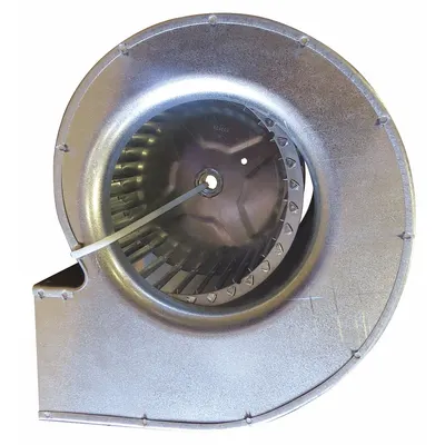 BERNER Blower Wheel with Housing: Galvanized Steel (MPN 29B631S012G-L)