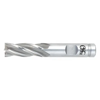 OSG Square End Mill: High Speed Steel, 6 Flute, 13/16" Mill Dia, 1-7/8" LOC - General Purpose High-Speed Steel Square End Mills