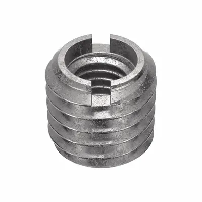 E-Z LOK Self Locking Thread Insert: Heavy Wall, M8-1.25 Int Thrd Sz, 1/2"-13 Ext Thrd Sz - Heavy Wall Self-Locking Inserts