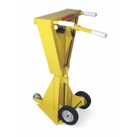Trailer Stabilizing Jack: Ratchet, 40,000 lb Max Lifting Capacity, 39 1/2 in Min Lift Ht, Rectangle