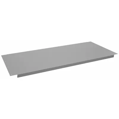 TENNSCO Workbench Shelf: 60 in Overall Wd, 36 in Overall Dp, Gray, Steel - Shelves for Workbenches