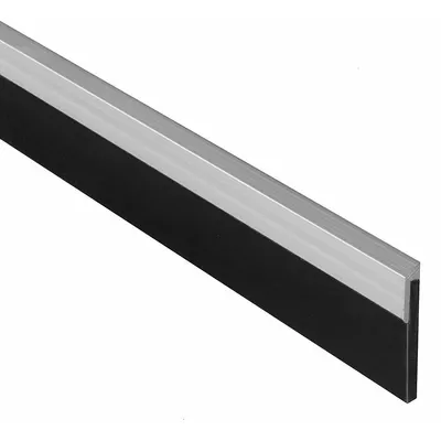 NATIONAL GUARD Door Weatherstripping: Flat Insert, 7 ft Lg, 1 9/16 in Wd - Metal Leaf Weatherstripping