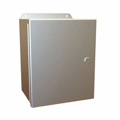 HAMMOND Electrical Enclosure: Aluminum, 10 in x 8 in x 6 in, NEMA 12/13/3R/4/4X - Aluminum Enclosures