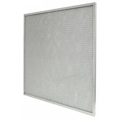 OEM Washable Metal Air Filter: 20 in x 20 in x 1 in, Aluminum - General Use Mesh Air Filters