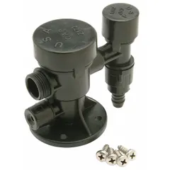 This anti-siphon fill valve is constructed of zinc and designed for use with Zurn Z8104 series pressure-assist tank inlet-supply systems. It prevents backflow in commercial and institutional plumbing applications.