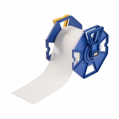 BRADY Pre-Cut Label Stock Roll: 5 in Label Ht, 3 1/2 in Label Wd, 5 in Roll Lg - Brady Cryogenic Inkjet Precut Label Rolls
