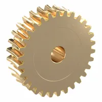 Worm Wheel: Reduction Ratio 30, Module m 2, Right Hand, 20° Pressure Angle, Aluminum Bronze (MPN AG2-30R1)