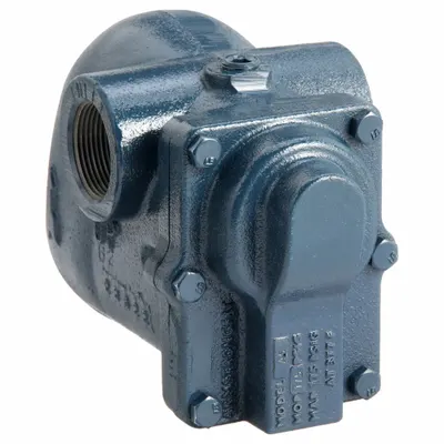 ARMSTRONG INTERNATIONAL Steam Trap: Cast Iron, 1 1/4 in FNPT, 2,000 lb/hr, 175 psi Max., 377°F Max. - Cast Iron C-Pattern Float & Thermostatic Steam Traps