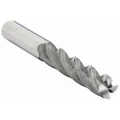 General purpose carbide square end mill with 1" mill diameter, 1-1/2" length of cut, 6" overall length, and 4 flutes. Suitable for milling, slotting, and profiling operations in metalworking and industrial machining applications.