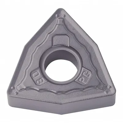 KYOCERA Trigon Turning Insert,PVD Carbide (MPN WNMG431PGPR1535) - Trigon (W) Indexable Turning Inserts
