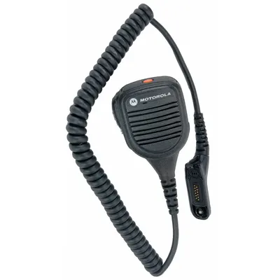 MOTOROLA Speaker Microphone: Fits Motorola, For APX 6000/APX 7000 Series, 3.5 mm Jack - Motorola-Compatible Microphones & Speakers