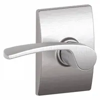 SCHLAGE Door Lockset: Passage Lever Locksets, Chrome, ADA Compliant (MPN F10 MER 626 CEN)