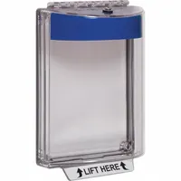 SAFETY TECHNOLOGY INTERNATIONAL Universal Stopper Cover: Polycarbonate, 2 11/16 in Overall Dp (MPN STI-13020NB)