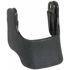 Replacement shoe release lever for reciprocating saws. Enables adjustment of the saw shoe plate for depth-of-cut control and stable workpiece contact. Suitable for use in cutting metal, wood, and demolition applications.