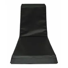 This wheelchair cushion from ALCO is designed for use with Invacare wheelchairs and is also compatible with models from Jennings, Evermed, ProBasics, Staxi, and Sunrise Medical. It provides seating support for mobility aid applications.