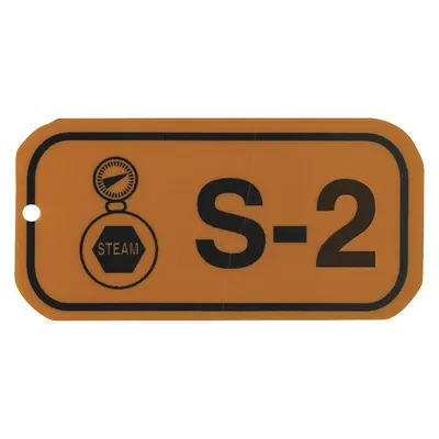 BRADY Lockout Tag: None/ No Header, S-2, Polystyrene, English, Plastic, Holes (MPN 105660) - Safety
