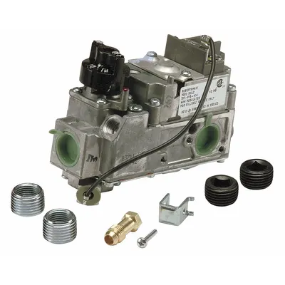 ROBERTSHAW Gas Valve: Standing Pilot, Single Stage, 70,000 BtuH, Fast Opening, 750mV - Standing Pilot Gas Valves