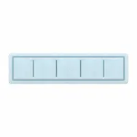 Link Air Filter: 24 in x 128 in x 1 in, 128 in Section Wd, 1 Sections, 3 Ply, MERV 8