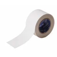 Floor Marking Tape: Gen Purpose, Solid, White, 3 in x 100 ft, 8 mil Tape Thick, Brady® ToughStripe® (MPN 104341)