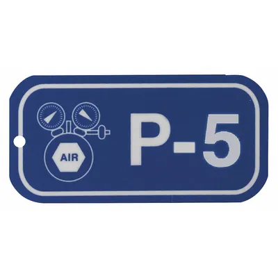 BRADY Lockout Tag: None/ No Header, P-5, Polystyrene, English, Plastic, Holes (MPN 105698) - Safety