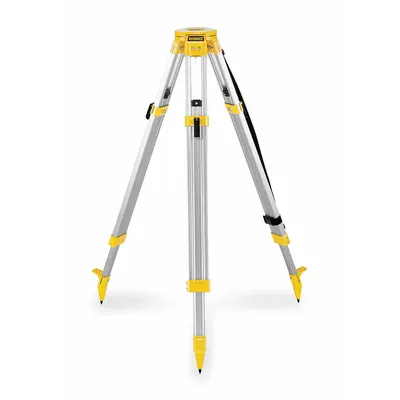 DEWALT Laser Level Tripod: 3 1/2 ft – 5 11/16 ft, Laser Levels, Flat Head - Laser Level Tripods