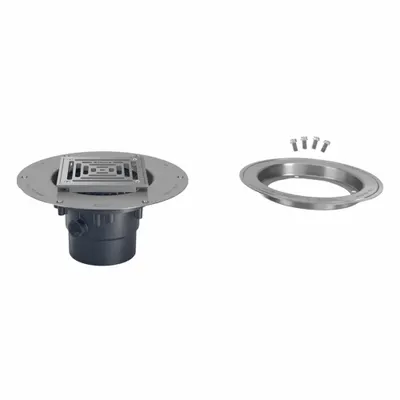 ZURN FD2-PV3-ST-SS-CC Height Adjustable Floor Drain - Height Adjustable Floor Drains