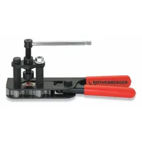 ROTHENBERGER Flaring Tool: Single 45 Degree, Aluminum/Brass/Copper/Steel, Steel, 9 1/2 in Tool Lg (MPN 26033)