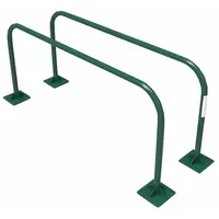 TRIACTIVE USA Parallel Bars: 42 in Overall Ht, 101 in Overall Lg, 34 in Overall Wd, Green (MPN PBAR)