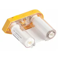 Single-Color Printer Ribbon: 2 in x 75 ft, White, Wax/Resin, R6700 (MPN M61-R6710-WT)