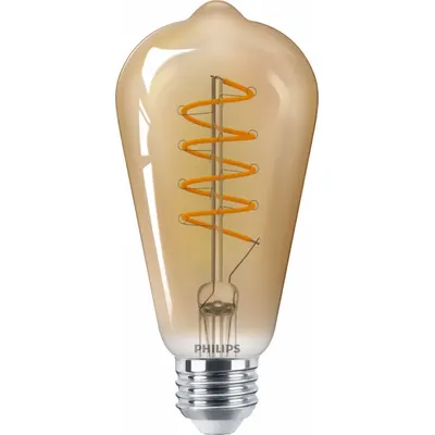 PHILIPS Compact LED Bulb: Medium Screw (E26), LED, (ST) Straight Tubular, ST19 - Medium Screw Base (E26) Lamps