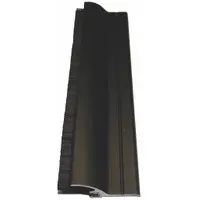 PEMKO Door Sweep: Brush Insert, Aluminum, 36 in Lg, 1/2 in Wd, Aluminum (MPN 3452DNB36)