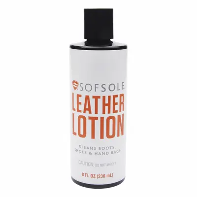 SOFSOLE Leather Lotion: 82067, Clear, Acrylic Emulsion/Caster Oil/Mineral Oil/Water - Boot & Shoe Shine Tools