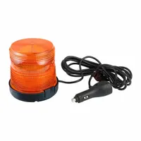 GROTE Flashing Beacon: Flashing Beacon, Amber, 4 1/4 in Overall Wd, 4 9/16 in Overall Ht, LED (MPN 79193)