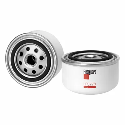 FLEETGUARD Oil Filter: 3/4"-16 Thread Size, 2 5/16 in Overall Ht, 2 5/16 in Overall Lg - Spin-On Oil Filters