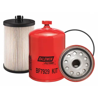 BALDWIN FILTERS Fuel Filter: Spin-On, 4 5/16 in Outside Dia, 1"-14 Thread Size - Spin-On Fuel Filters