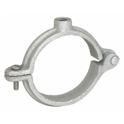 NVENT CADDY Split-Ring Hanger: Swivel Loop, Electro-Galvanized Cast Iron - Standard Split-Ring Hangers for Tube & Pipe