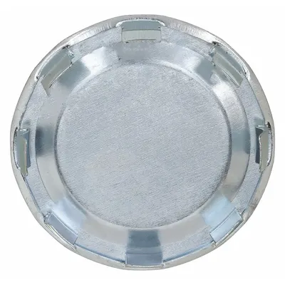 RACO Knockout Plug: 1 1/4 in For Conduit Size, Steel, Silver - Knockout Plugs