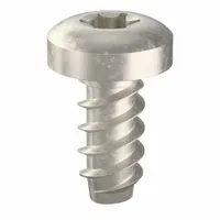 Sheet Metal Screw: #8 Size, 3/8 in Lg, Stainless Steel, Plain, Torx Plus®, Pan, 50 PK (MPN 451400)